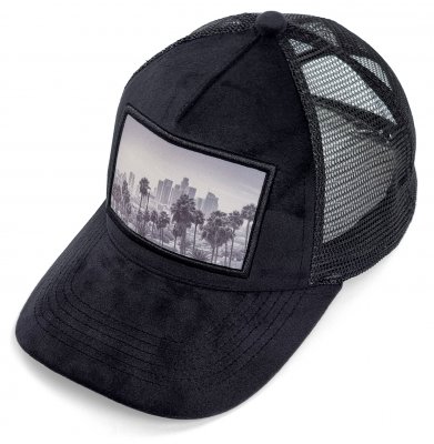 Caps - Gårda Velvet Trucker Los Angeles (black)