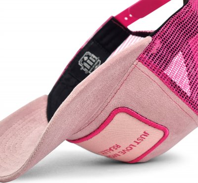 Caps - Gårda Velvet Trucker Mondays (pink)