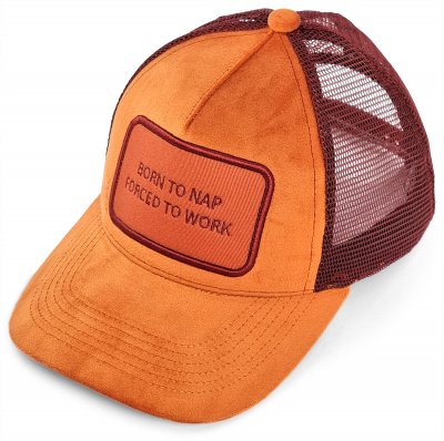 Caps - Gårda Velvet Trucker Nap (orange)