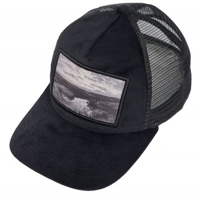 Caps - Gårda Velvet Trucker Norrland (black)