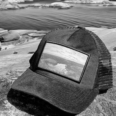 Caps - Gårda Velvet Trucker Norrland (black)