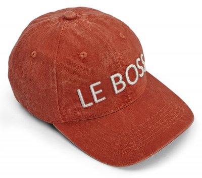 Cap - Gårda Le Boss Washed Cap (orange)