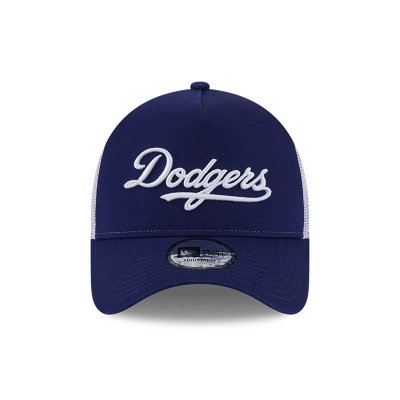 Caps - New Era Los Angeles Dodgers A-Frame Trucker Cap (blue)