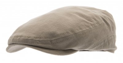 Flat cap - CTH Ericson Lucas Slub (khaki/beige)