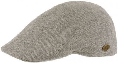 Flat cap - MJM Maddy Eco Merino Wool (light grey)