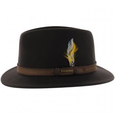 Hats - Stetson Merced (dark brown)