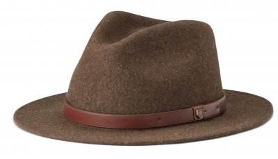 Hats - Brixton Messer (heather brown)