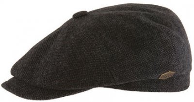 Flat cap - MJM Montreal Eco Merino Wool (anthracite)