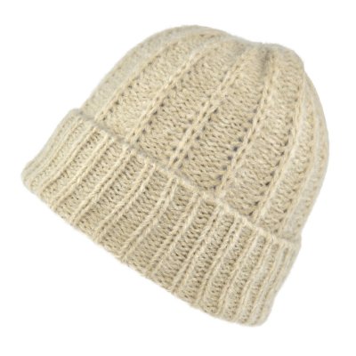 Beanies - Gårda Adelboden Merino Mix Beanie (beige)