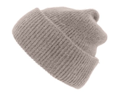 Beanies - Gårda Angora Beanie (greige)