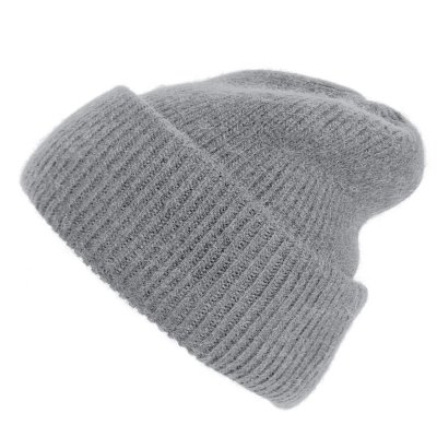 Beanies - Gårda Angora Beanie (light grey)