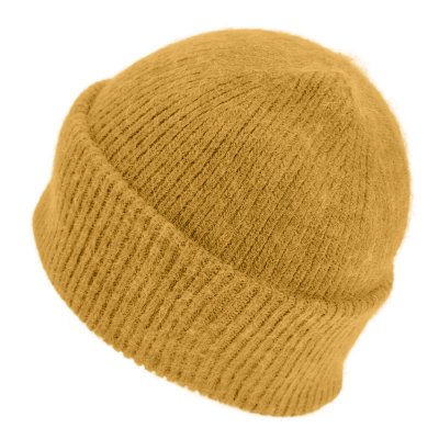Beanies - Gårda Angora Beanie (yellow)