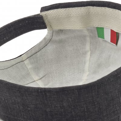 Beanies - Gårda Cavo Linen Docker Beanie (Dark Grey)