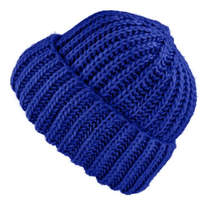 Beanies - Gårda Ebene Wool Mix Beanie (blue)