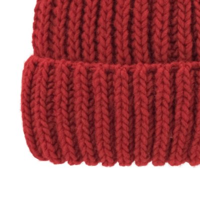 Beanies - Gårda Ebene Wool Mix Beanie (red)