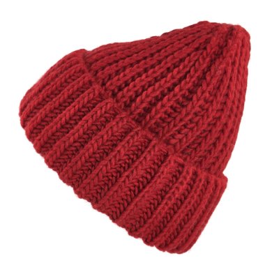 Beanies - Gårda Ebene Wool Mix Beanie (red)