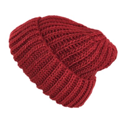 Beanies - Gårda Ebene Wool Mix Beanie (red)