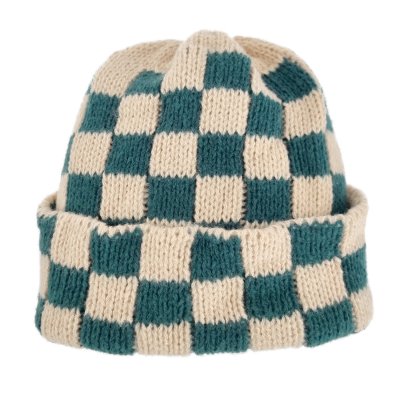 Beanies - Gårda Hedemora Beanie (beige/green)