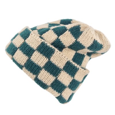 Beanies - Gårda Hedemora Beanie (beige/green)