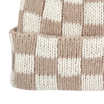 Beanies - Gårda Hedemora Beanie (light brown/cream)