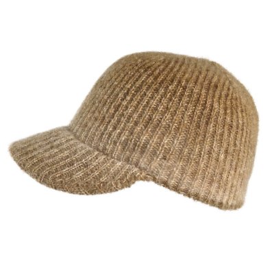 Beanies - Gårda Innsbruck Alpaca Mix Visor Beanie (camel)