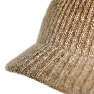 Beanies - Gårda Innsbruck Alpaca Mix Visor Beanie (camel)