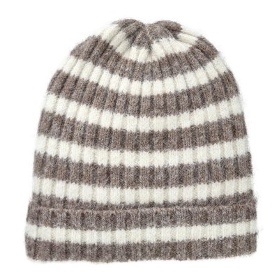 Beanies - Gårda Isfjord Slouch Beanie (khaki/white)