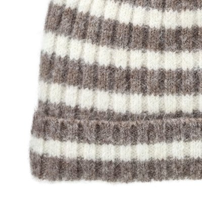 Beanies - Gårda Isfjord Slouch Beanie (khaki/white)