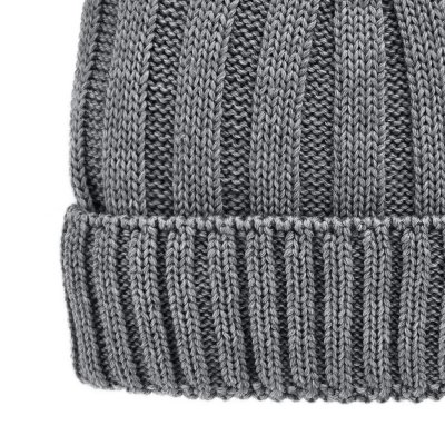 Beanies - Gårda Lenzerheide Merino Wool Beanie (grey)