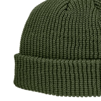 Beanies - Gårda Loxley Knitted Docker Beanie (green)