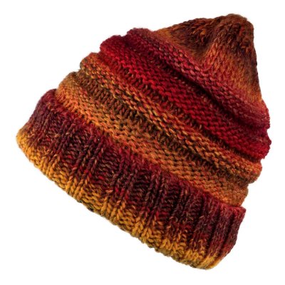 Beanies - Gårda Méribel Wool Mix Beanie (orange)