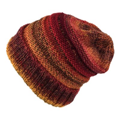 Beanies - Gårda Méribel Wool Mix Beanie (orange)