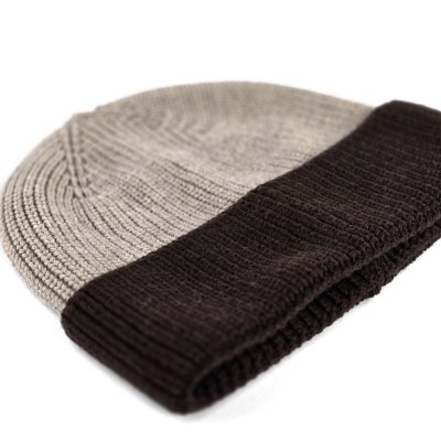 Beanies - Gårda St. Moritz Merino Wool Beanie (brown/beige)