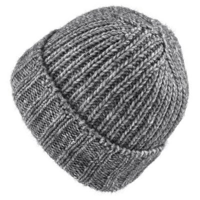 Beanies - Gårda Val d'Isère Wool Mix Beanie (grey)