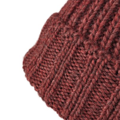 Beanies - Gårda Val d'Isère Wool Mix Beanie (red)