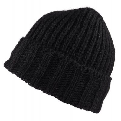Beanies - Gårda Val d'Isère Wool Mix Beanie (black)