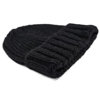Beanies - Gårda Val d'Isère Wool Mix Beanie (black)