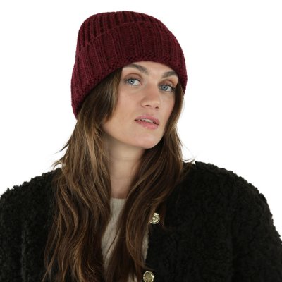 Beanies - Gårda Val d'Isère Wool Mix Beanie (red)
