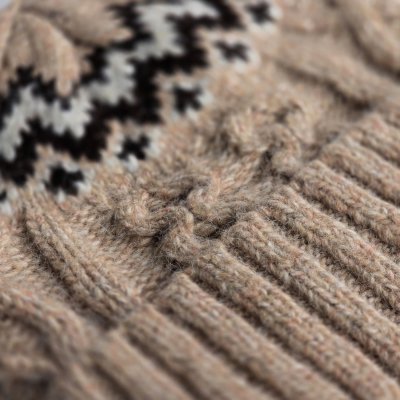 Beanies - Gårda Vallanes Wool Mix Beanie (beige)