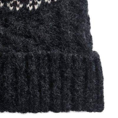 Beanies - Gårda Vallanes Wool Mix Beanie (dark grey)
