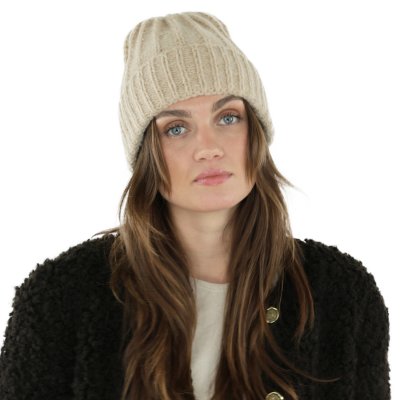 Beanies - Gårda Adelboden Merino Mix Beanie (beige)