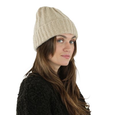 Beanies - Gårda Adelboden Merino Mix Beanie (beige)