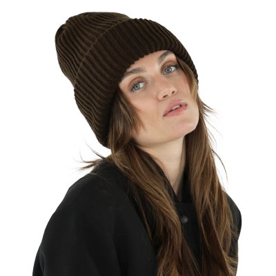 Beanies - Gårda Füssen Beanie (dark brown)
