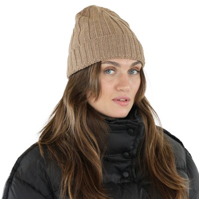 Beanies - Gårda Lenzerheide Merino Wool Beanie (beige)