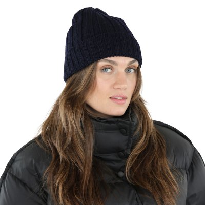 Beanies - Gårda Lenzerheide Merino Wool Beanie (blue)