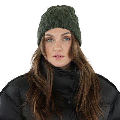 Beanies - Gårda Lenzerheide Merino Wool Beanie (green)