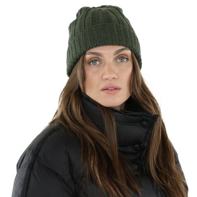Beanies - Gårda Lenzerheide Merino Wool Beanie (green)