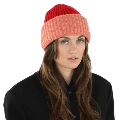 Beanies - Gårda Zermatt Beanie (coral/red)