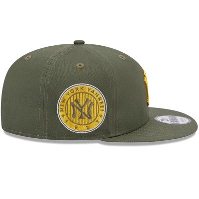 Caps - New Era Side Patch New York Yankees 9fifty (army)
