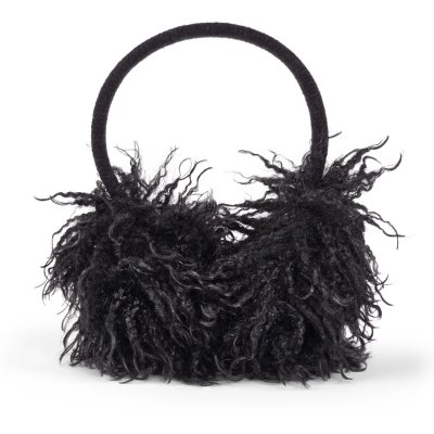 Ear warmers - Gårda Avola Faux Fur Ear Muffs (black)